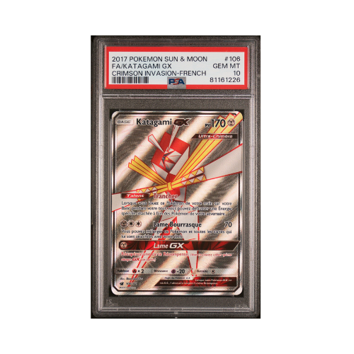 KATAGAMI GX PSA 10 - Invasion Carmin - 106/111