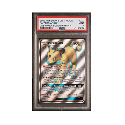 PERSIAN GX PSA 9 - Alliance Infaillible - 207/214