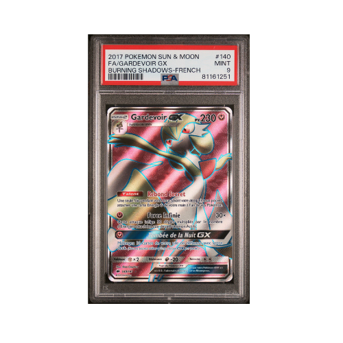 GARDEVOIR GX PSA 9 - Ombres Ardentes- 140/147