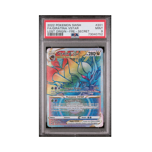 GIRATINA VSTAR PSA 9 - Origines Perdues - 201/196