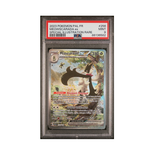 MIASCARADE EX PSA 9 - Evolutions à Paldéa - 256/193