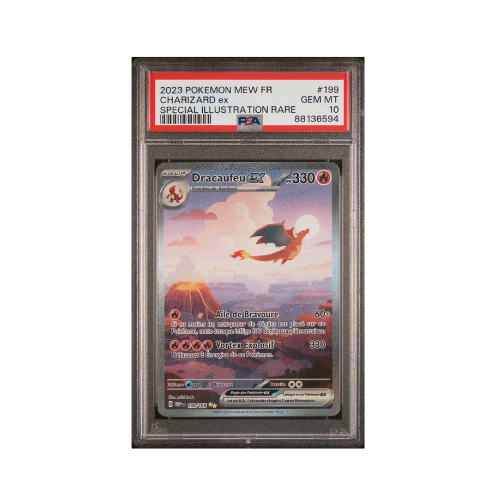 DRACAUFEU EX PSA 10 - 151 - 199/165