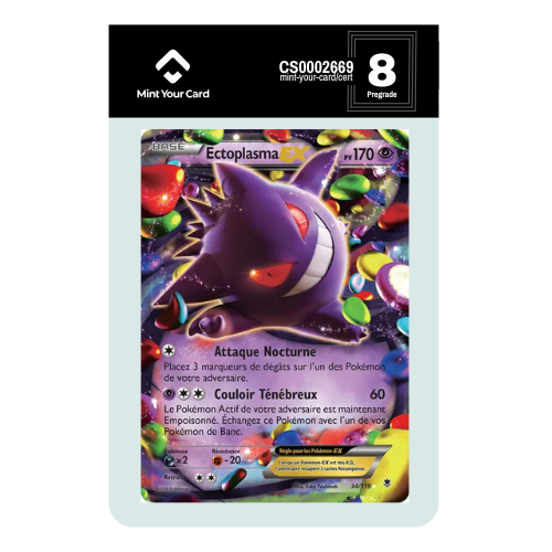 ECTOPLASMA EX 34/119 - XY Vigueur Spectrale - Prégrade MYC 8