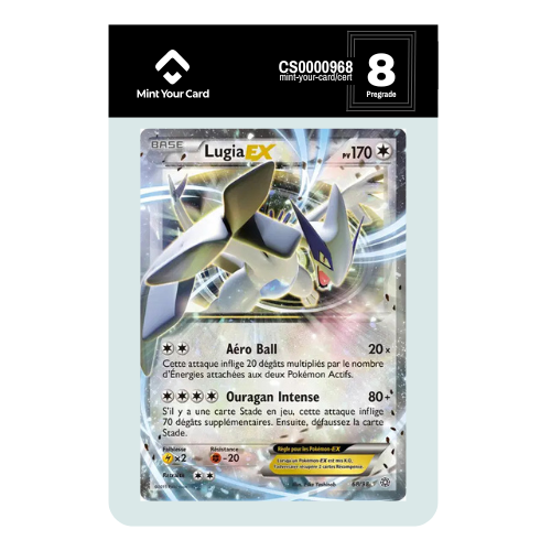 LUGIA EX 68/98 - XY Origines Antiques - Prégrade MYC 8