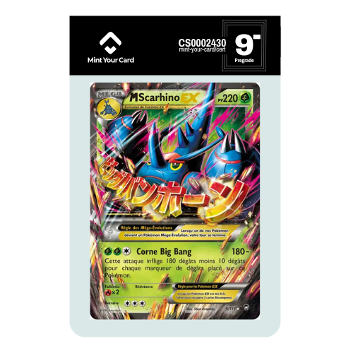 M SCARINHO EX 5/111 - XY Poings Furieux - Prégrade MYC 9-