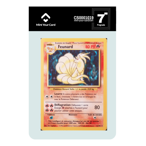 FEUNARD HOLO 12/102 - Set de Base - Prégrade MYC 7-