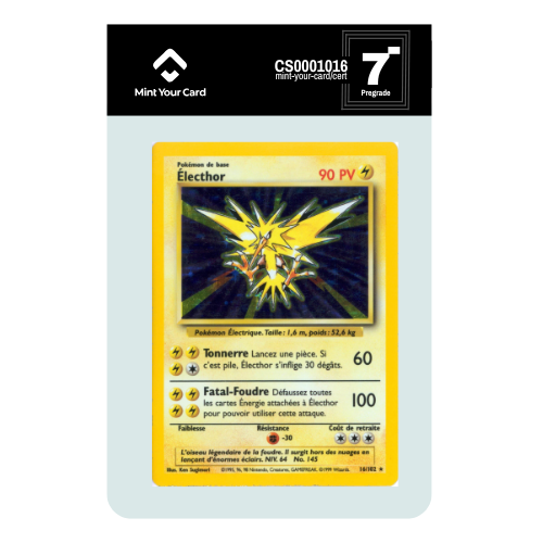 ELECTHOR HOLO 16/102 - Set de Base - Prégrade MYC 7-
