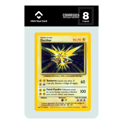 ELECTHOR HOLO 16/102 - Set de Base - Prégrade MYC 8