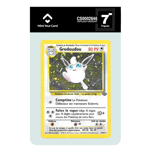 GRODOUDOU HOLO 16/64 - Jungle - Prégrade MYC 7