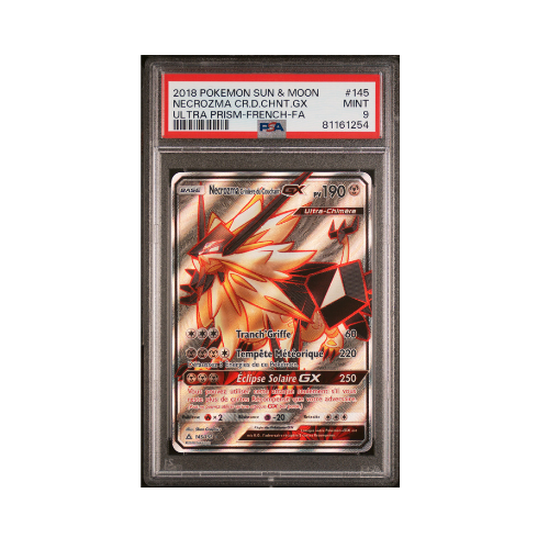 NECROZMA GX PSA 9 - Ultra Prisme - 145/156