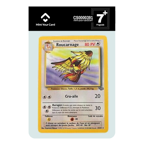 ROUCARNAGE RARE 24/64 - Jungle - Prégrade MYC 7+