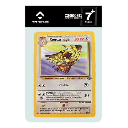 ROUCARNAGE RARE 24/64 - Jungle - Prégrade MYC 7+