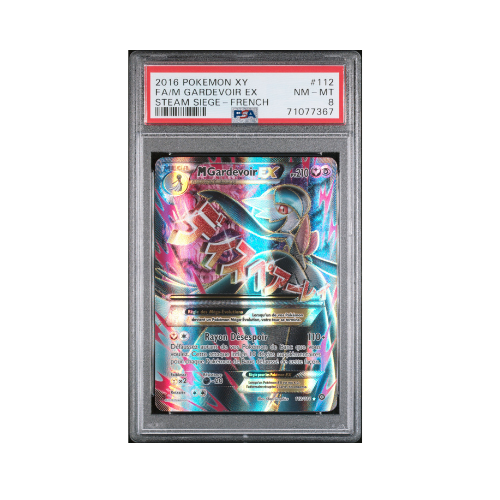 M GARDEVOIR EX PSA 8 - Offensive Vapeur - 112/114