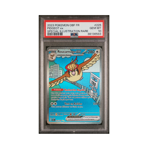 ROUCARNAGE EX PSA 10 - Flammes Obsidiennes - 225/197