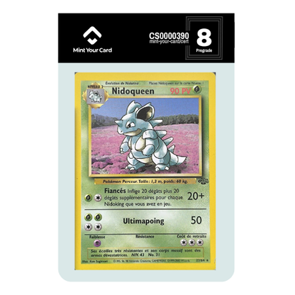 NIDOQUEEN RARE 23/64 - Jungle - Prégrade MYC 8