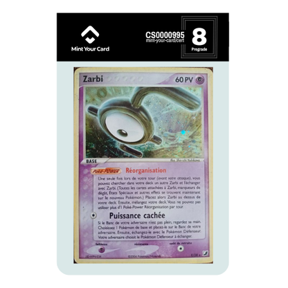 ZARBI HOLO E/28 - Ex Forces Cachées - Prégrade MYC 8