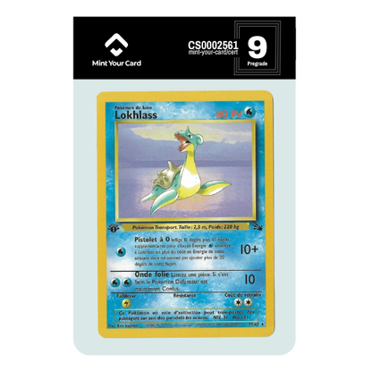 LOKHLASS RARE EDITION 1 25/62 - Fossile - Prégrade MYC 9