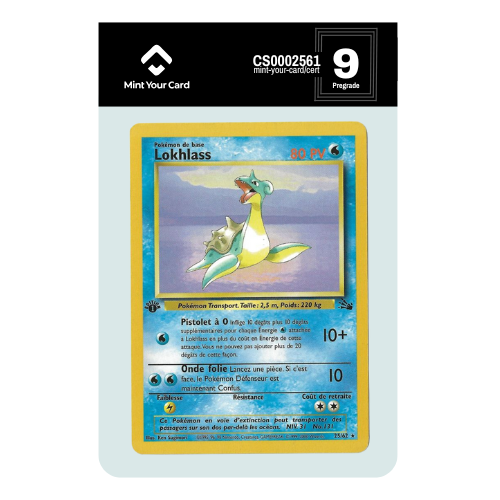 LOKHLASS RARE EDITION 1 25/62 - Fossile - Prégrade MYC 9