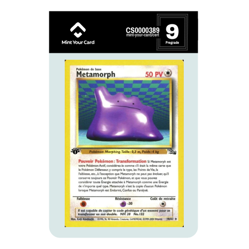 METAMORPH RARE EDITION 1 18/62 - Fossile - Prégrade MYC 9