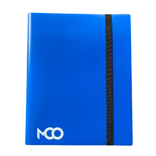 Binder élastique bleu