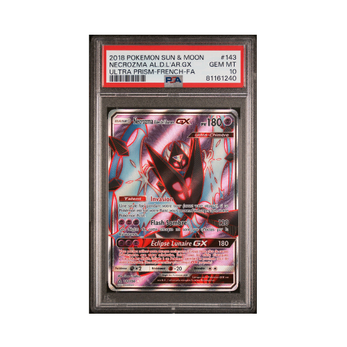 NECROZMA GX PSA 10 - Ultra Prisme - 143/156