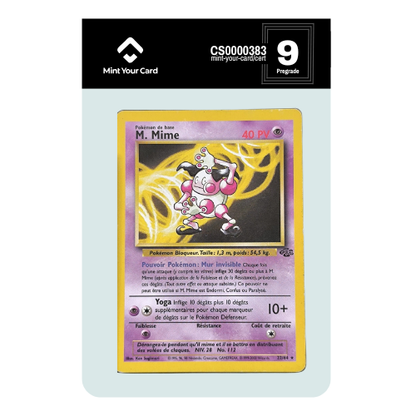 M.MIME RARE 22/64 - Jungle - Prégrade MYC 9