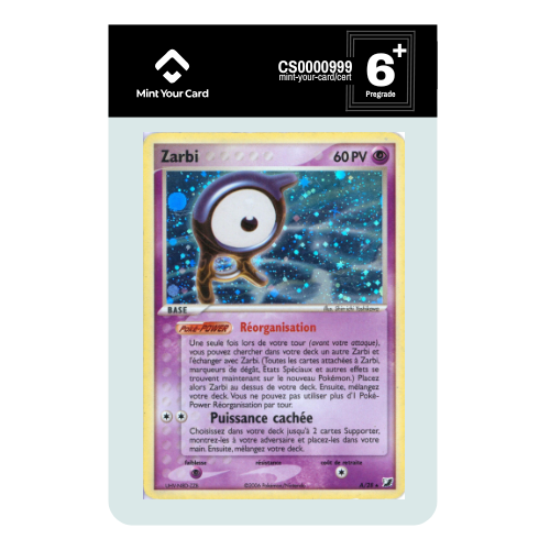 ZARBI HOLO A/28 - Ex Forces Cachées - Prégrade MYC 6+