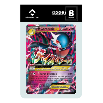 M GARDEVOIR EX 79/114 - XY Offensive Vapeur - Prégrade MYC 8