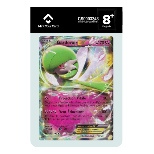 GARDEVOIR EX 105/160 - XY Primo Choc - Prégrade MYC 8+