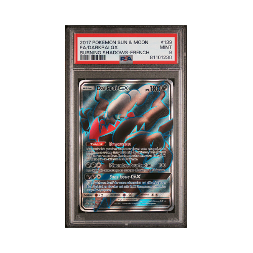 DARKRAI GX PSA 9 - Ombres Ardentes - 139/147