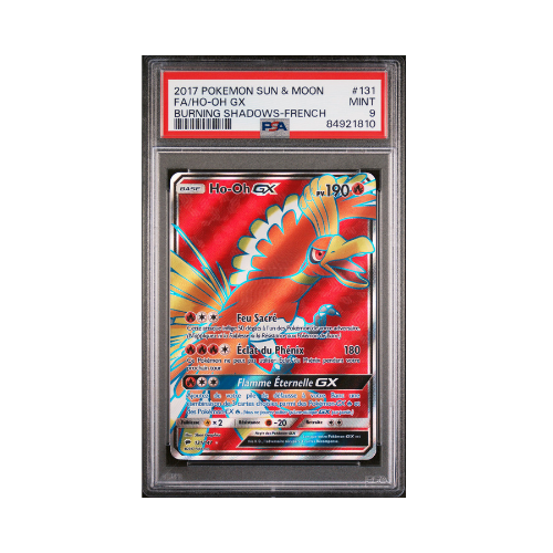 HO-OH GX PSA 9 - Ombres Ardentes - 131/147