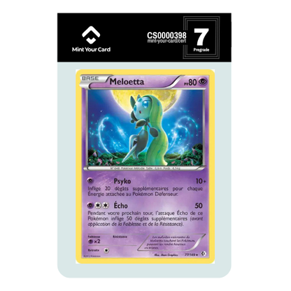 MELOETTA HOLO 77/149 - NB Frontières Franchies - Prégrade MYC 7