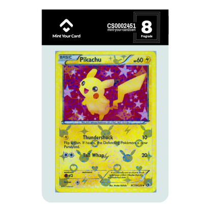 PIKACHU RC7/RC25 - NB Legendary Treasures - Prégrade MYC 8