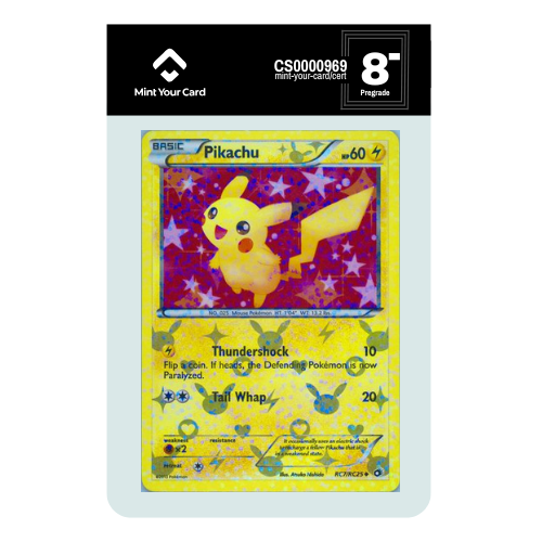 PIKACHU RC7/RC21 - NB Legendary Treasures - Prégrade MYC 8-