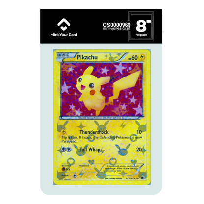 PIKACHU RC7/RC21 - NB Legendary Treasures - Prégrade MYC 8-