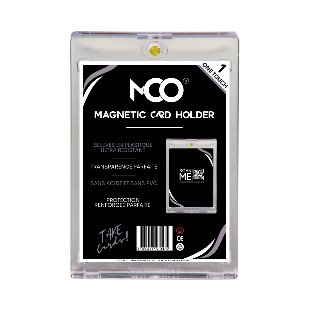 Magnetic card holder