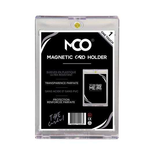 Magnetic card holder